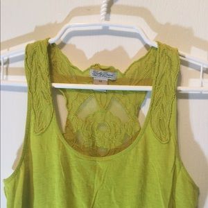 Lace racer back Tank